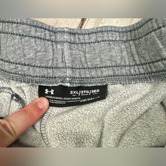 Under Armour Fleece Performance Joggers Gray Sz 3XL - Picture 7 of 10